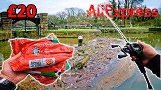 £20 ALIEXPRESS Lure Fishing Challenge: Non-Stop Action!