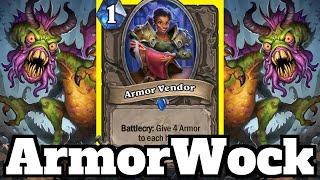 This Actually BROKE the GAME! Armor Vendor Shudderwock Combo! | Hearthstone