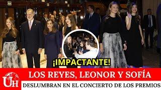 ¡Sorpresa Real! Leonor y Sofía Deslumbran en el Concierto de los Premios Princesa de Asturias 2024