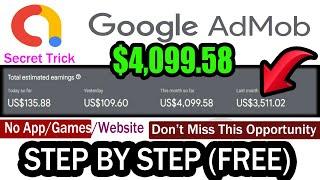 Top Secrets Of Making $4099 from Google AdMob 2025