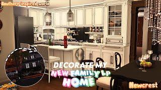 Decorate MY NEW FAMILY LP HOME With Me | The Sims 4