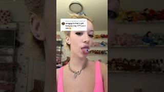 Tongue jewelry:)
