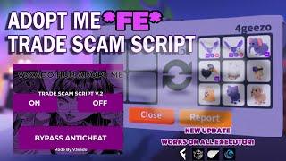 Adopt Me FE TRADE SCAM Script [V3xado Hub V.2] New Update️ | STEAL PETS FROM OTHERS! Very Op