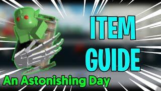 Item Guide An Astonishing Day | An Astonishing Day | Roblox |