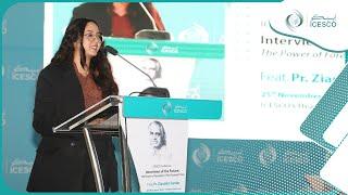 Ms. Ouiam Chafik's Address at ICESCO’s interviews of the future with Dr. Ziauddin Sardar