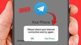 Please Check Your internet Connection And Try Again Telegram iPhone / Fixed