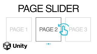 Unity Page Slider: A Canvas control for scrolling through pages of content