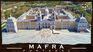 Mafra Palace ● Portugal 【4K】 Aerial Drone [2023]