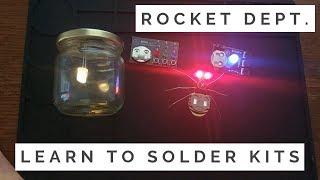 Learn To Solder Kits from Rocket Dept.