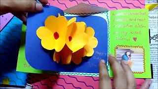 Scrapbook Ideas - Handmade Scrapbook Idea (Simple and Easy-2020)