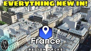 Everything NEW In France Region Pack For Cities 2!