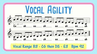 Advanced Vocal Agility Exercise | Ascending & Descending Runs - Ee Ah