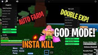 ROBLOX PROJECT X SCRIPT - [ AUTO FARM , INSTAKILL , GODMODE, DOUBLE EXP...]