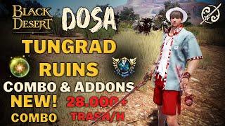 BDO | New Combo for Succession Dosa | Tungrad Ruins - Only 5 Birds | 28.000/H | Combo Addons