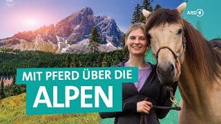 Mit dem Pferd über die Alpen – Wanderreiten vom Chiemgau bis Südtirol | Bergfreundinnen | ARD Reisen