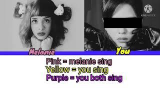 Mrs potato head [Karaoke duet] color coded melanie martinez