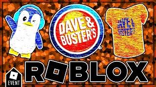 NEW LEAKED FREE ROBLOX EVENT ITEMS! (Roblox Dave & Buster's Event)