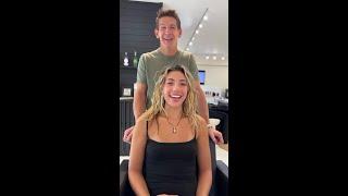 Watch @Danilo.Bozic revive color-treated curls with the *new* @Olaplex Bond Shaper Curl Treatment