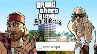 GTA San Andreas English Language Fix (american.gxt) + Download Link (2024)