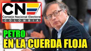 ¡PETRO EN LA CUERDA FLOJA!  CNE decidirá el 16 de septiembre sobre cargos por violación de topes