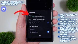 Samsung Internet 19 Beta - What's New?