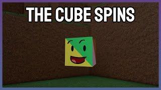 How to find "The Cube Spins" SECRET BADGE |ROBLOX FIND THE MARKERS