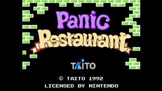 Полное прохождение игры Panic Restaurant на Денди