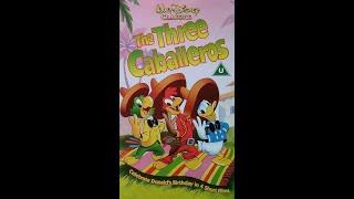 Opening to The Three Caballeros UK VHS (1993)