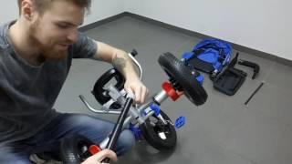 Видео инструкция сборки велосипед трехколесный детский Best Trike 6588B