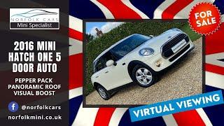 2016 Mini One 5 Door Automatic in Pepper White