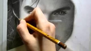 Ian Somerhalder draw by Ellen Sunbeam-Elena2687