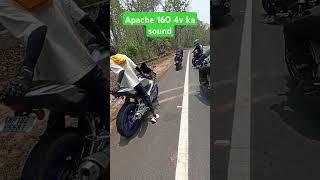 Ajay rider mp18 # Apache 160 4v ka exhaust sound#r15 #mt15 #apache 160 4v special edition#pulsar125