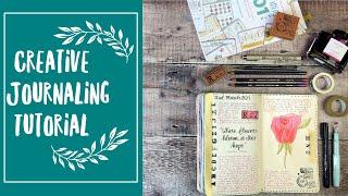 Creative Journaling Tutorial with Helen Colebrook, Journal With Purpose