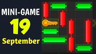 Mini Game Hamster Kombat 19 September | Puzzle Game Hamster Kombat Today | Hamster Puzzle For Today