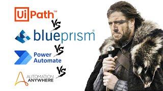 UiPath vs Power Automate vs Blue Prism vs Automation Anywhere (EN)