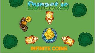 Infinite coin glitch in Dynast.io!