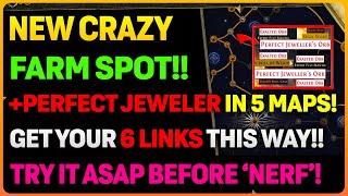 NEW POE 2 PERFECT JEWELLER'S ORB FARMING SPOT!! | Get Your GEMS 6 LINK This Way!