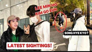 LEE MIN HO SECRETLY FOLLOWED KIM GO EUN? LATEST SIGHTINGS!