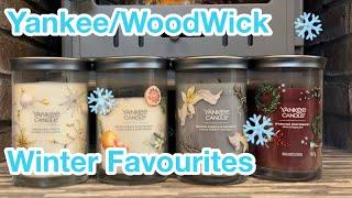 Yankee Candle/WoodWick Winter Favs ️️