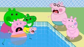 Zombie Apocalypse, Daddy & Mummy Pig!!, Don't Turn Into Zombie ‍️ | Peppa Pig Funny Animation