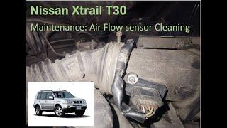 Nissan Xtrail T30 Air Flow sensor Cleaning