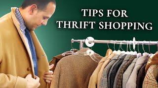 Vintage Menswear: 25 Tips & Tricks for Thrift Store Shopping