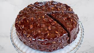 Recipe from the USSR! “DRUNK CHERRY” Chocolate cake melts in your mouth!