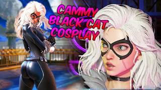 Cammy Cosplays Fortnite Black Cat 