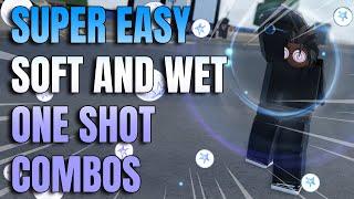 [YBA] SOFT AND WET ONE SHOT COMBOS! (SUPER EASY!)