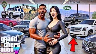 Franklin & Mia's New Family Car Shopping Adventure -GTA 5 Real Life Mod Remastered Season 1