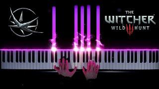 OST The Witcher 3: Wild Hunt - The Wolven Storm / Priscilla's Song on piano