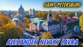 Monastery in Saint Petersburg center - St. Alexander Nevsky Lavra Tour