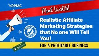 Best Affiliate Marketing Strategies for Businesses to build a profitable business | Must Watch!