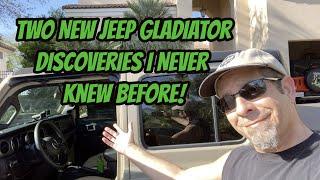 Two New Jeep Gladiator Discoveries I Never Knew Before